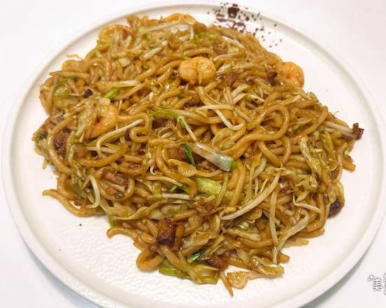 Shanghai Stir-Fried Noodles / 上海老街粗炒